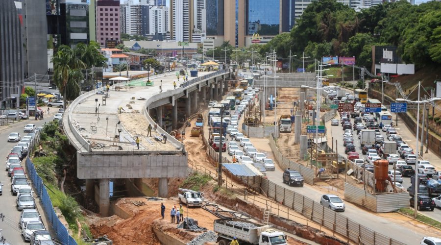[Obras do BRT mudam trânsito e transporte público na Av. ACM a partir desta semana]