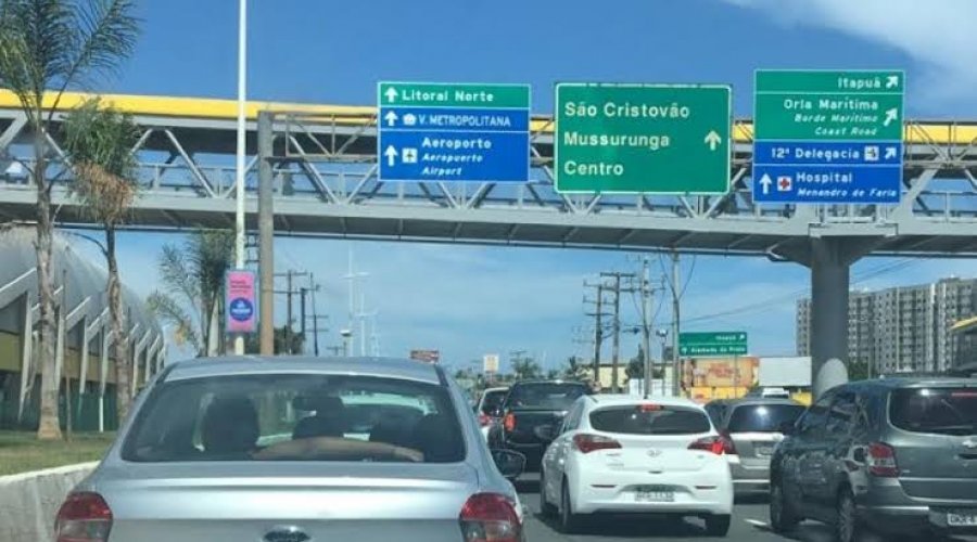 [Confira situação do trânsito em Salvador no final da tarde desta terça-feira]