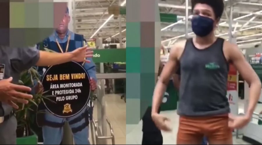 [Vídeo: segurança impede jovem de entrar em supermercado por não estar “vestido como homem”]