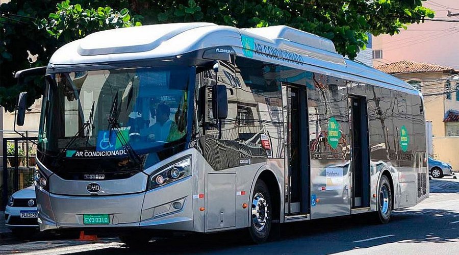 [Prefeitura de Salvador inicia testes com ônibus elétricos em linhas do BRT]