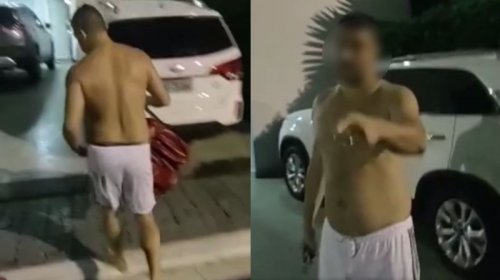 [Vídeo: motoboy é agredido e ameaçado durante entrega de delivery em Manaus]