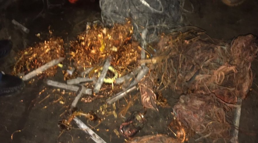 [Operação Sucata encontra cerca de 80Kg de fio de cobre furtados em Salvador]
