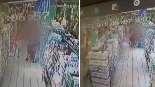 [Vídeo: Supermercado no bairro Chame-Chame é alvo de arrastão]