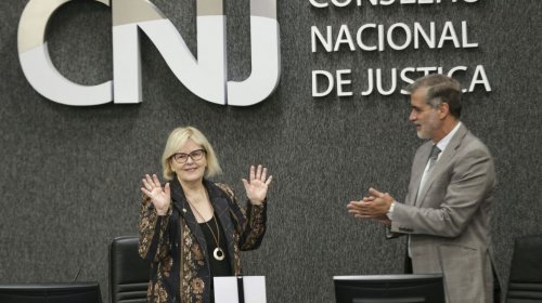[Ministra Rosa Weber participa de última sessão na presidência do CNJ]