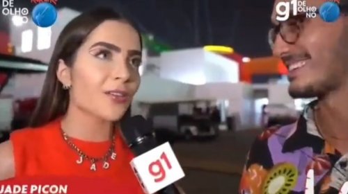 [Vídeo: Entrevista de Jade Picon é interrompida após pergunta sobre Xamã]