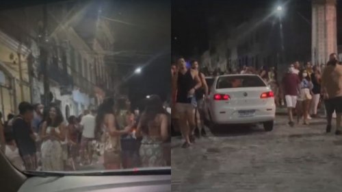 [Vídeo mostra movimentação intensa no Santo Antônio Além do Carmo neste sábado (29); assista]