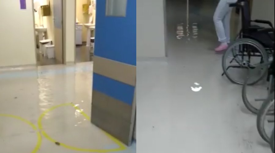 [Vídeo: chuva forte em Salvador alaga o Hospital da Mulher na Cidade Baixa]