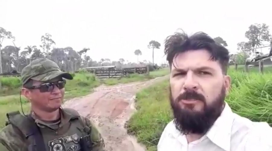 [Vídeo: antropólogo bolsonarista é detido após invadir terras indígenas e ameaçar agente do Ibama]