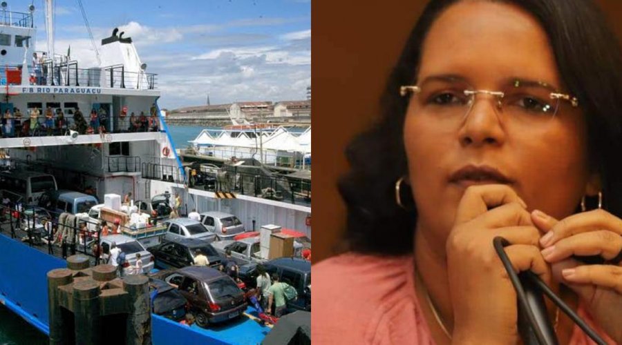 [Itaparica: filas no ferry-boat e aumento na procura do serviço preocupam prefeita Marlylda Barbuda]