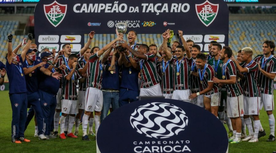 [Fluminense vence o Flamengo nos pênaltis e é campeão da Taça Rio]