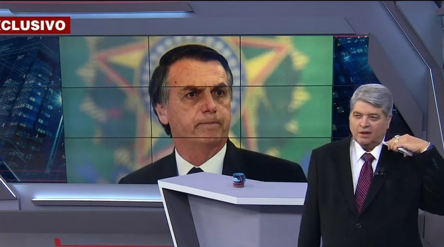 [Vídeo: após Bolsonaro criticar a imprensa, Datena chama presidente de “bundão