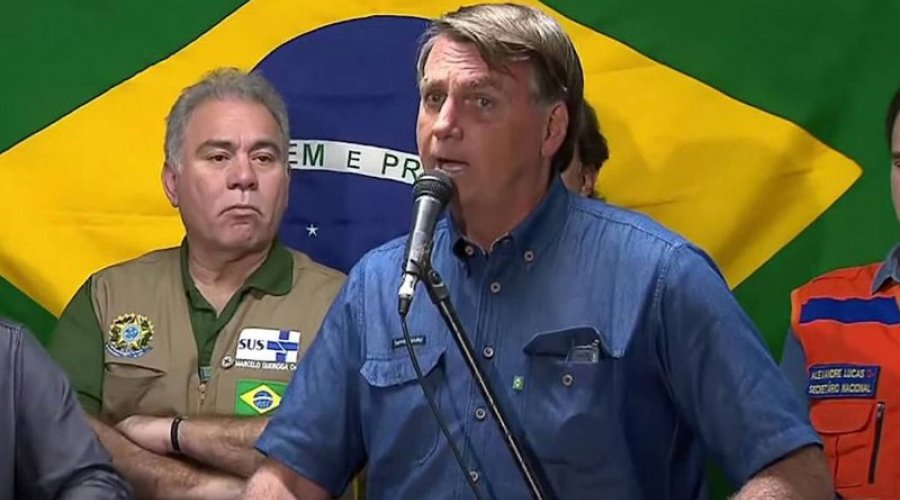 [No Recife, Bolsonaro diz não ter sido procurado sobre chuvas e critica governador]