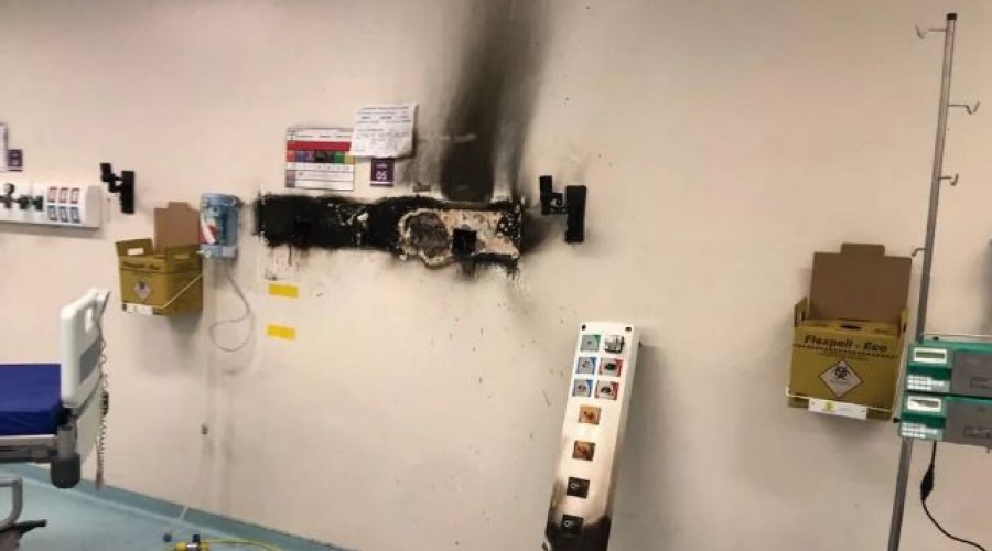 [Curto-circuito provoca incêndio na UTI do Hospital Geral Roberto Santos]