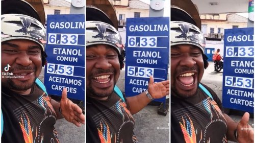 [Vídeo: Homem viraliza nas redes sociais ao agradecer Bolsonaro pelo preço da gasolina, mas dec...]
