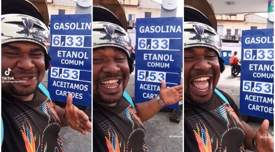 [Vídeo: Homem viraliza nas redes sociais ao agradecer Bolsonaro pelo preço da gasolina, mas declara voto em Lula]